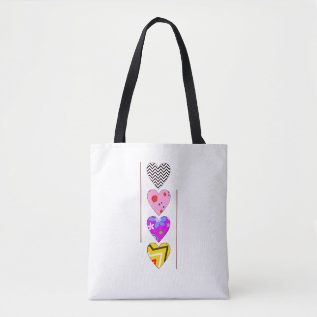 Lovehearts Design Tygkasse (Framsida)