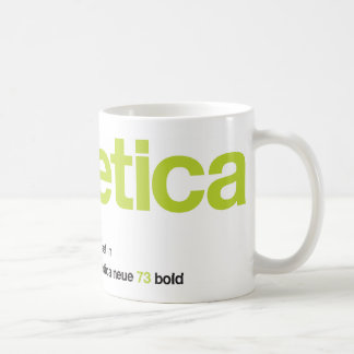 LoveHelvetica limefruktmugg Kaffemugg