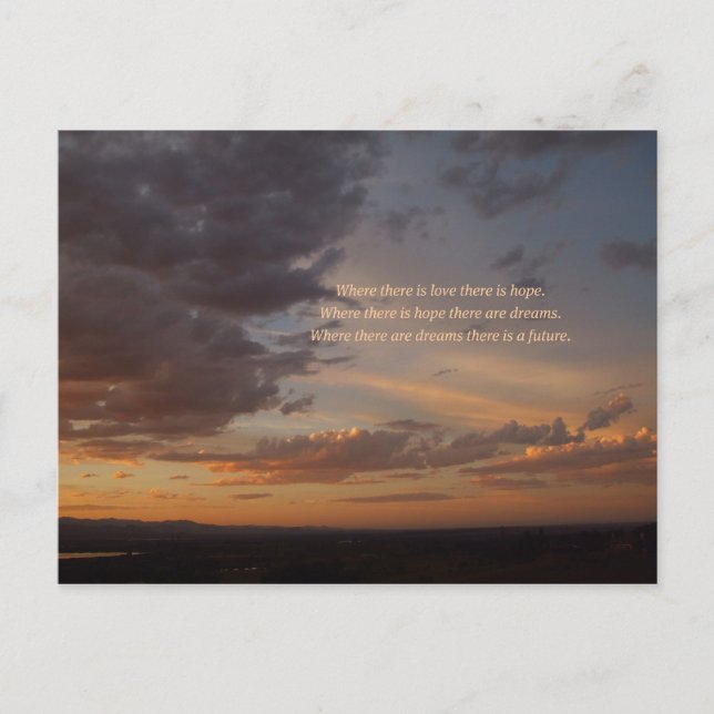 LoveHopeDreams Vykort (Framsida)