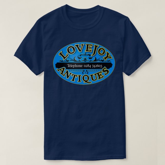 Lovejoy Antiques T Shirt (Design framsida)
