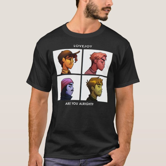 lovejoy band tshirt - lovejoy band hoodies - lovej t shirt (Framsida)