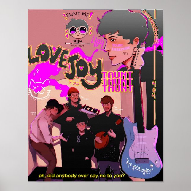 lovejoy band tshirt lovejoy band lovejoy band st poster (Framsidan)