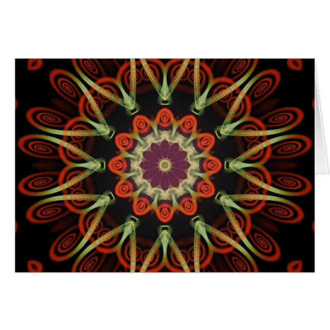 LoveKiss: FractalARTS kort (Framsidan Horizontal)