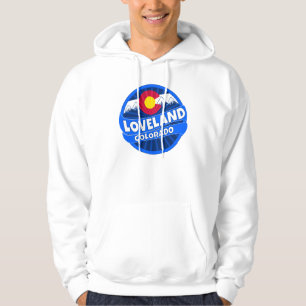 Loveland Colorado Mounst burst hoodie