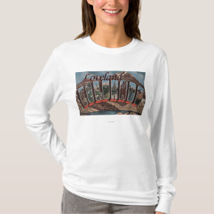 Loveland Colorado - stora brevplatser Tee