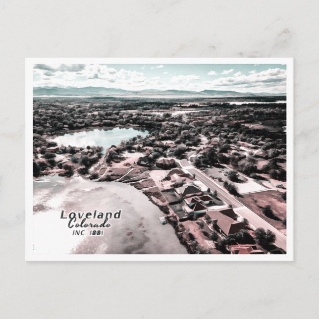 LOVELAND COLORADO VYKORT (Framsida)