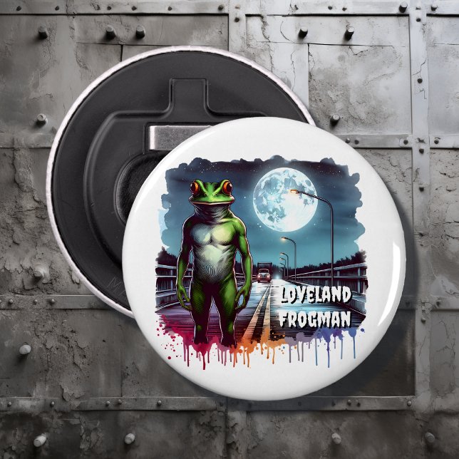 Loveland Frogman | Ohio Cryptid Flasköppnare (Skapare uppladdad)