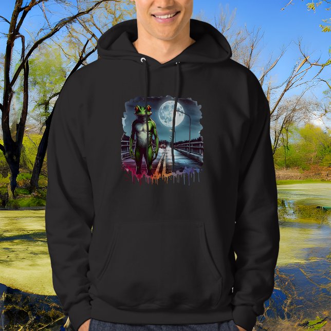 Loveland Frogman | Ohio Cryptid Hoodie (Skapare uppladdad)