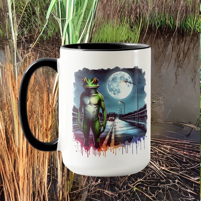 Loveland Frogman | Ohio Cryptid Mugg (Skapare uppladdad)