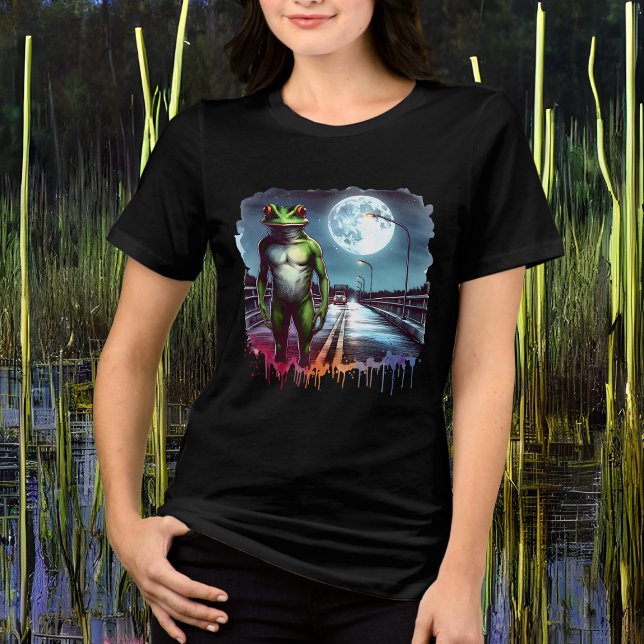 Loveland Frogman | Ohio Cryptid T Shirt (Skapare uppladdad)