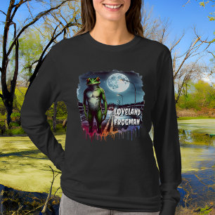 Loveland Frogman   Ohio Cryptid T Shirt