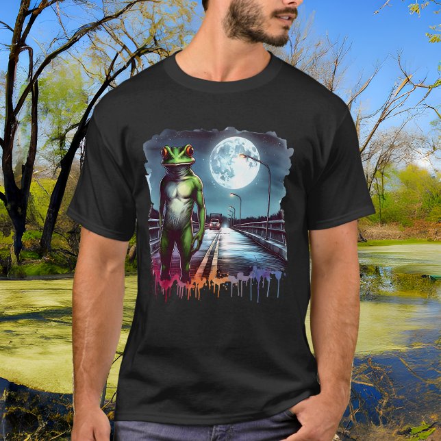 Loveland Frogman | Ohio Cryptid T Shirt (Skapare uppladdad)