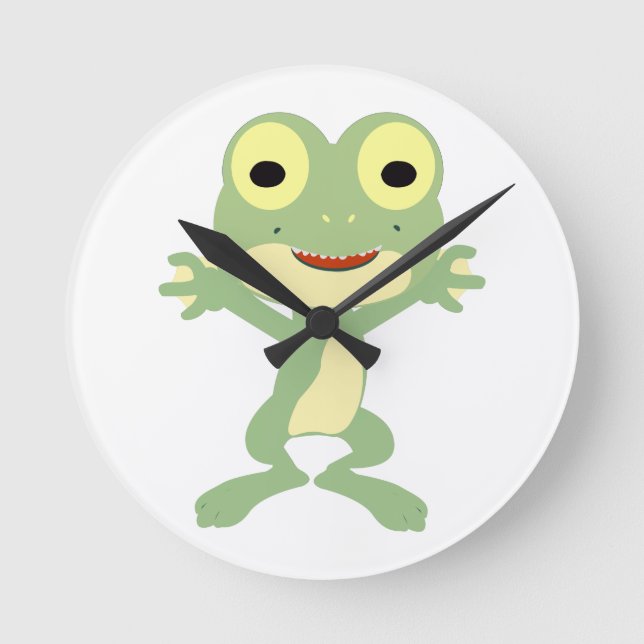 Loveland Frogman Rund Klocka (Framsida)