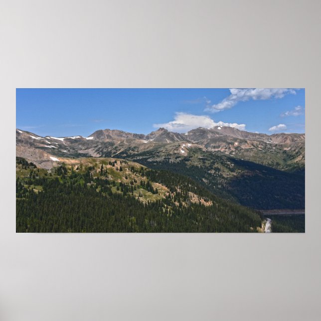 Loveland Pass, Colorado, Panorama Poster (Framsidan)