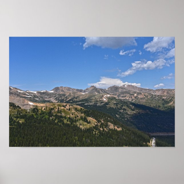 Loveland Pass, Colorado, Panorama Poster (Framsidan)