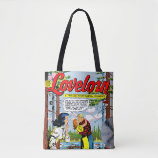 Lovelorn Betrayal Romantik Vintage Tecknads Tygkasse