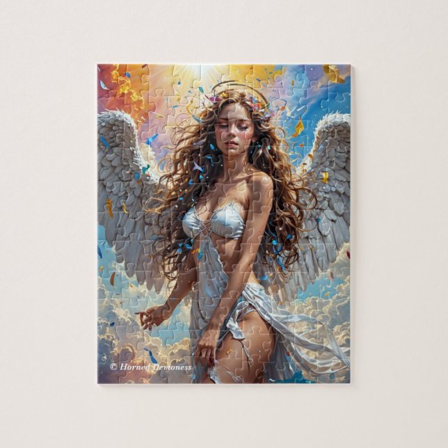 lovely angel puzzle pussel (Vertikal)