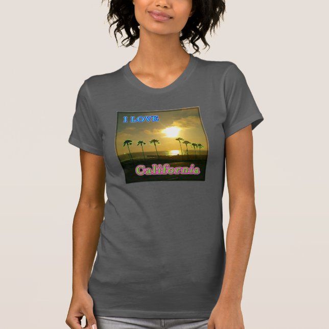 "Lovely California 2" Tröja (Framsida)