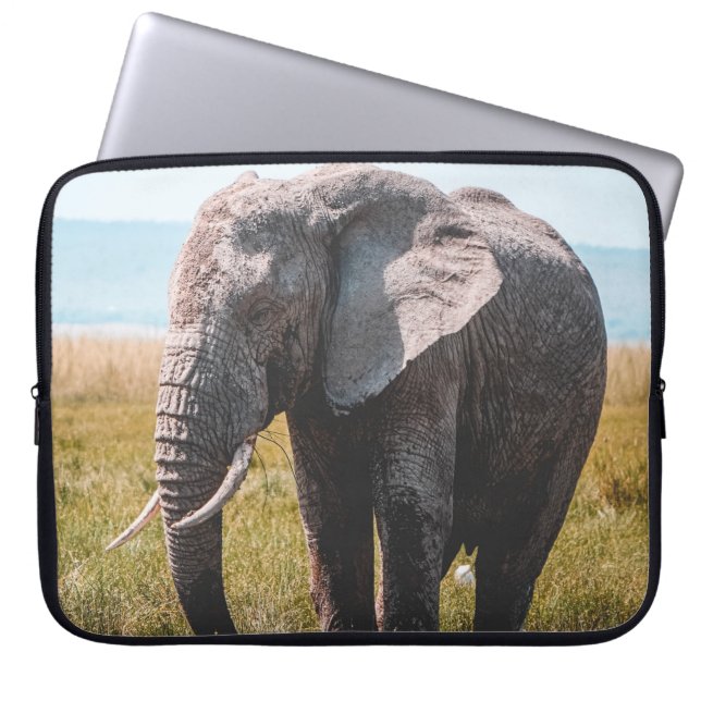 LOVELY ELEPHANT LAPTOP FODRAL (Framsidan)