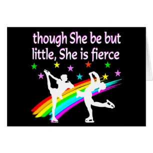 LOVELY FIGUR SKATER DUO DESIGN OBS KORT