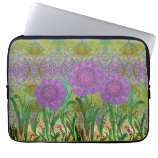 Lovely Lavender Flowers Laptop Fodral