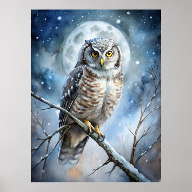 Lovely Owl Poster (Framsidan)