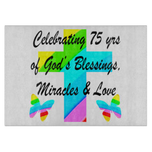 LOVELY PERSONLIG 75:E BIRTHDAY DESIGN