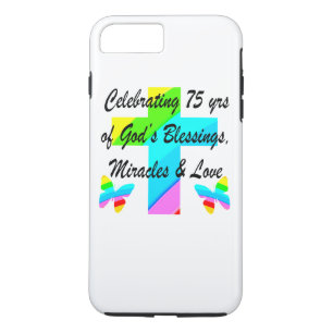LOVELY PERSONLIG 75:E BIRTHDAY DESIGN