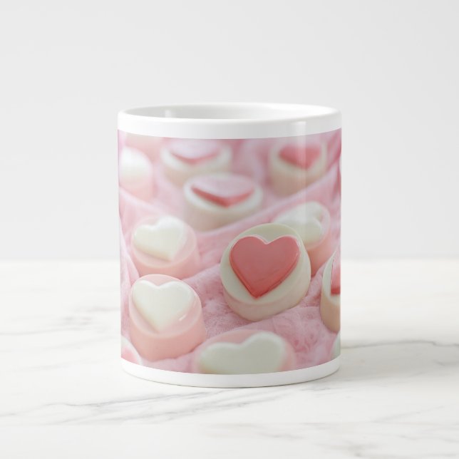 lovely pink  jumbo mugg (Framsidan)