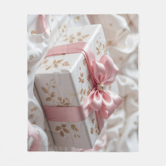 lovely silk pink gift box fleecefilt