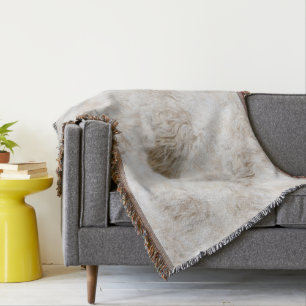 LOVELY SOFT CURLY PÄLS FILT