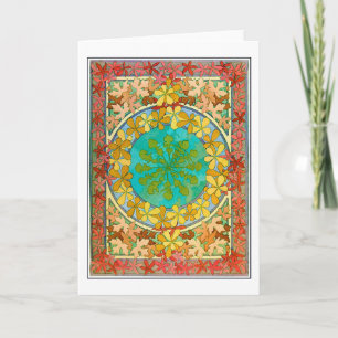 Löven Art nouveau Stil, Mucha Kort
