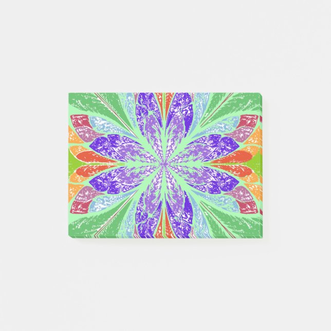 Löven grönt Light Post-it Block (Framsida)