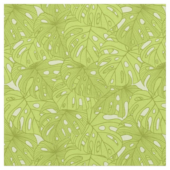 Löven Handflatan Träd Tyg (Närbild)