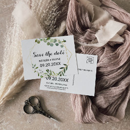 Löven Tropical Grönt Spara datumkortet Vykort