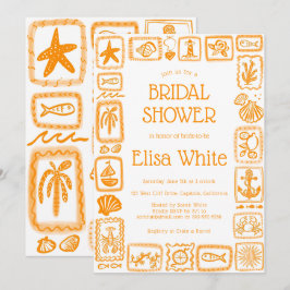 LoveNotes från Sea Möhippa Modern ANPASSNINGSBAR Inbjudningar