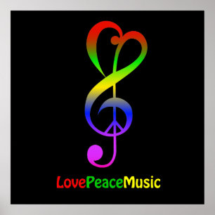 LovePeaceMusic affisch
