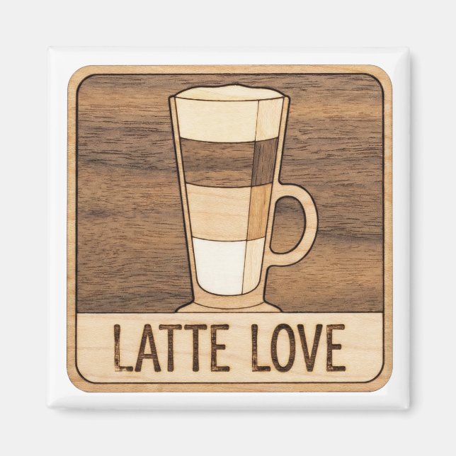 Lover Cafe Decor Magnet (Framsidan)