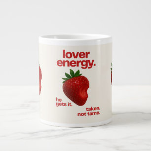 Lover Energy Mugg Jordgubbssug Koppar Jumbo Mugg