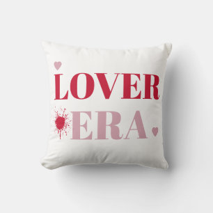 Lover Era Alla hjärtans dag Rosa & Röda Hjärtan Kudde
