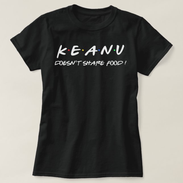 Lover Gift Keanu Art Reeves Retro Wave T Shirt (Design framsida)