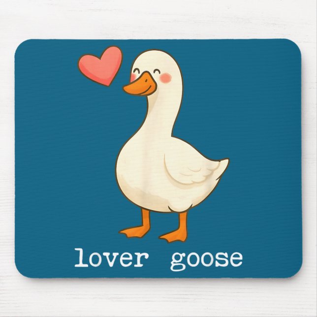 Lover Goose And Fighter Goose, Funny Couple Goose  Musmatta (Framsidan)