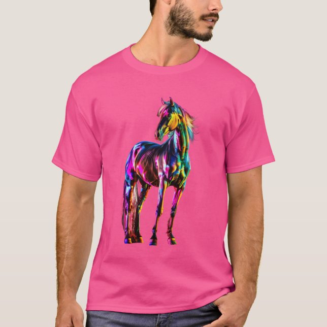 Lover  hästdjursgrep t shirt (Framsida)