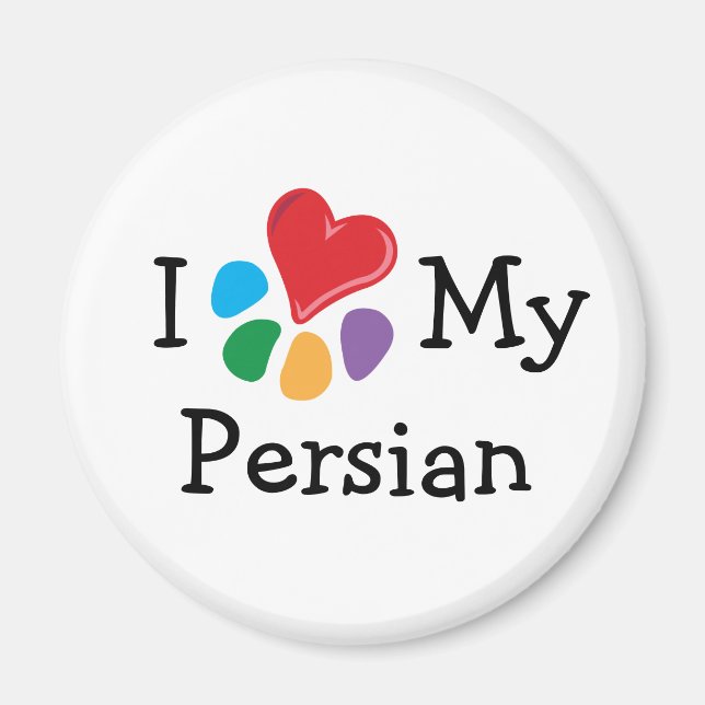 Lover_I Heart Min persiska Magnet (Framsidan)