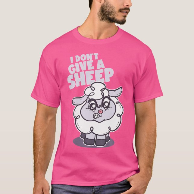 Lover Lamb Pun I Ge A Sheep T Shirt (Framsida)