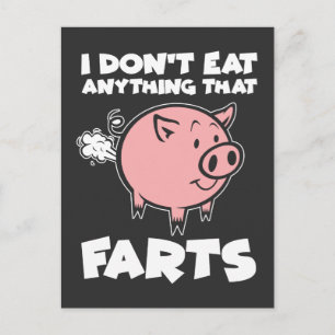Lover Pun Gris Fart Vykort
