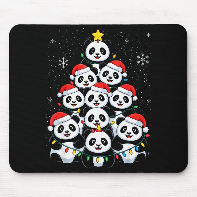 Lover Xmas Panda Christmas Tree  Musmatta (Framsidan)
