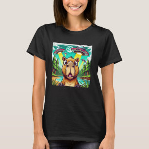 Lover Zookeeper Cute Capyb, Lung Alien Meme T Shirt