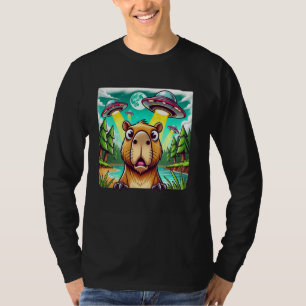 Lover Zookeeper Cute Capyb, Lung Alien Meme T Shirt