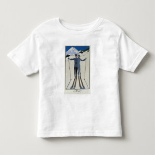 <Lovers in the Snow> vid Georges Barbier Tee Shirt